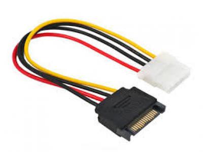 Cáp nguồn SATA 15pin to IDE 12V 4pin